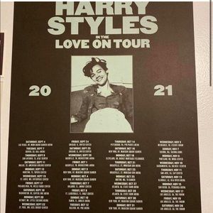 Harry Styles Love on Tour Poster!